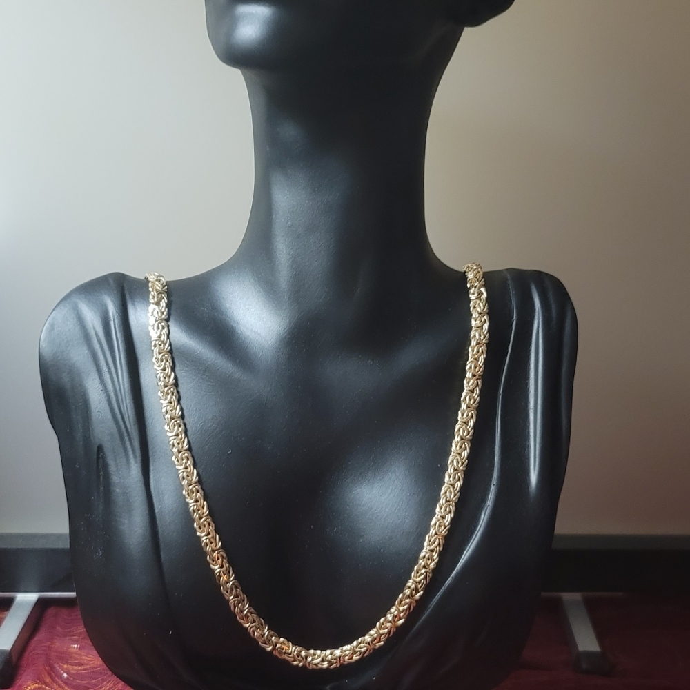 20' Byzantine 925 Necklace OT Turkey